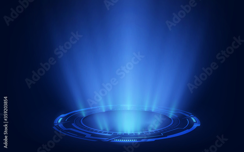 abstract technology digital innovative concept background