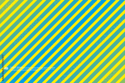 Yellow-green background with diagonal lines.