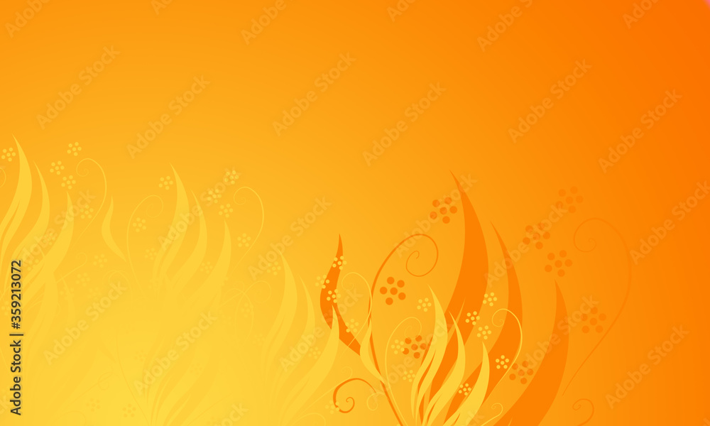 edler Hintergrund gelb gold orange, Pastell sonniges Leuchten Licht Sonnenschein, helle Blätter Ranken floral in Ecken am Rand, luxuriös goldenes zeitloses Design oder einfach nur elegant Gold Layout edler Hintergrund gelb gold orange, Pastell sonniges Leuchten Licht Sonnenschein, helle Blätter Ranken floral in Ecken am Rand, luxuriös goldenes zeitloses Design oder einfach nur elegant Gold Layout