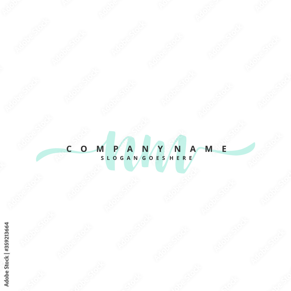 N M NM Initial handwriting and signature logo design with circle. Beautiful design handwritten logo for fashion, team, wedding, luxury logo. N M NM Initial handwriting and signature logo design with circle. Beautiful design handwritten logo for fashion, team, wedding, luxury logo.