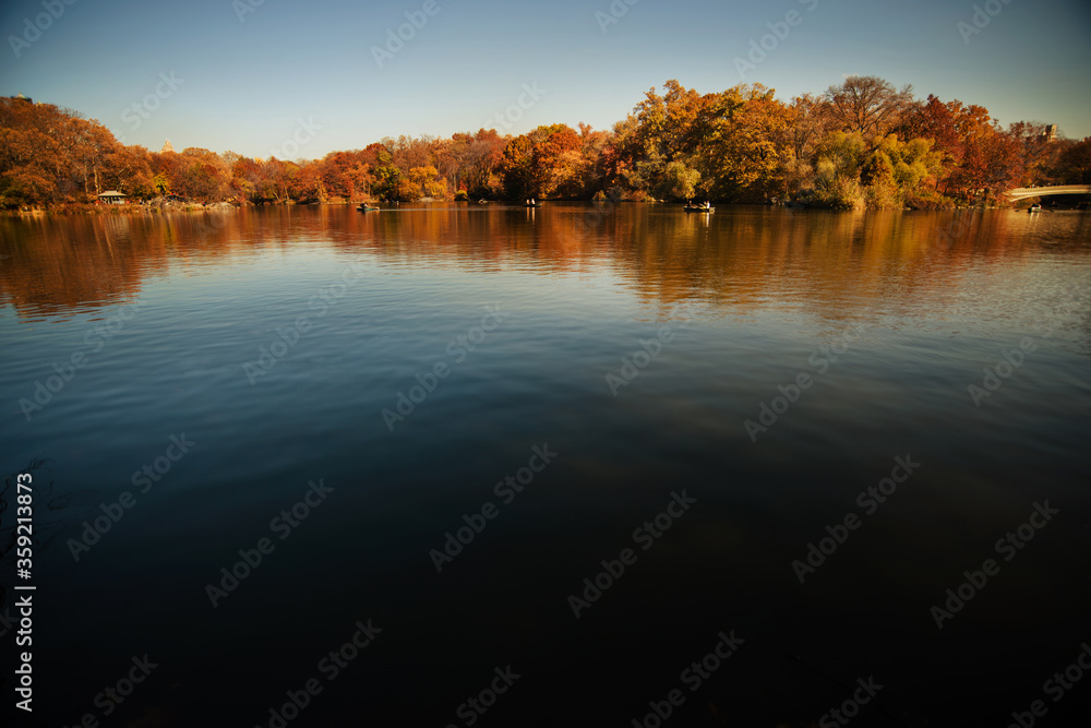 Autumn in Central Park, New York City Autumn in Central Park, New York City