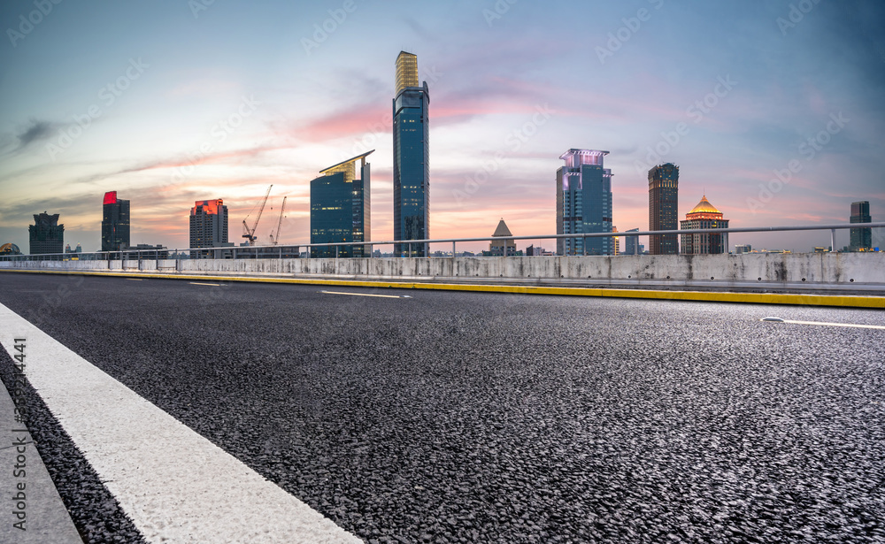 Obraz premium city skyline