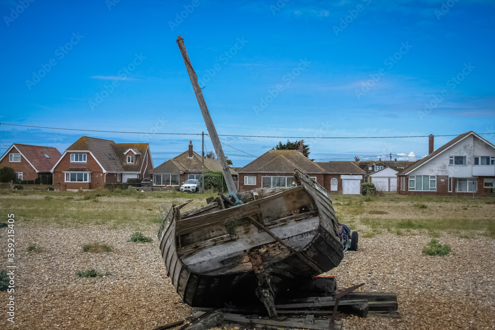 Fototapeta premium old fishing boat