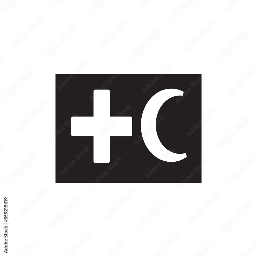 Obraz premium medical icon vector template