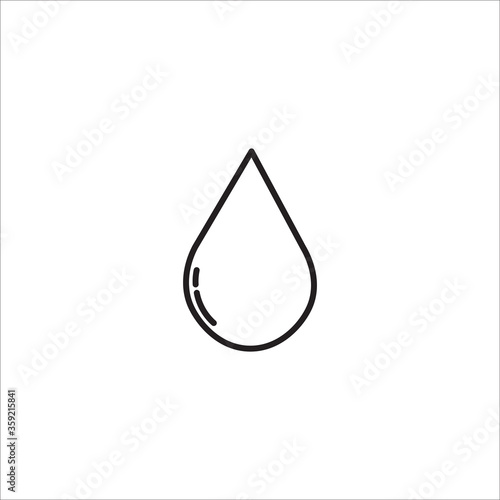Blood line icon vector template