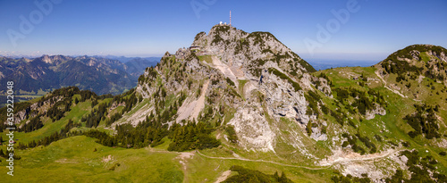 The Bavarian Wendelstein Mountain area with a great Mountain View