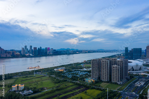 view of the city of hangzhou © THINK b