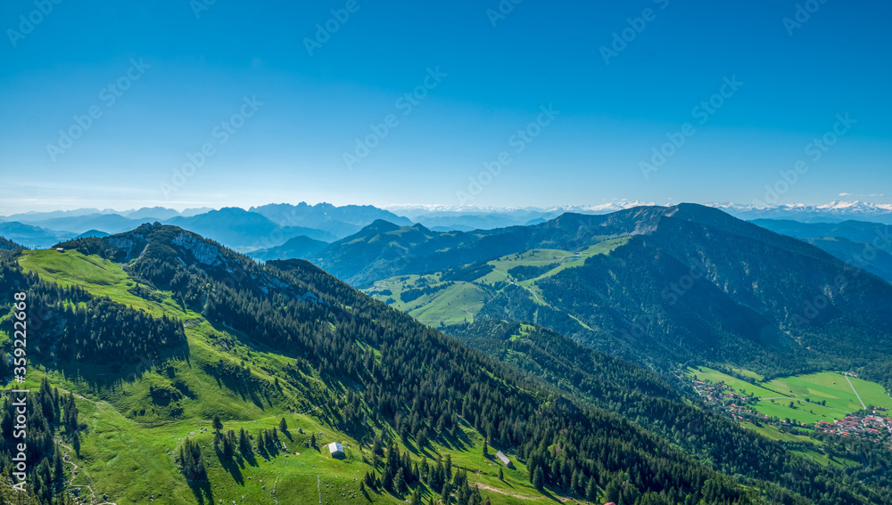 The Bavarian Wendelstein Mountain area with a great Mountain View