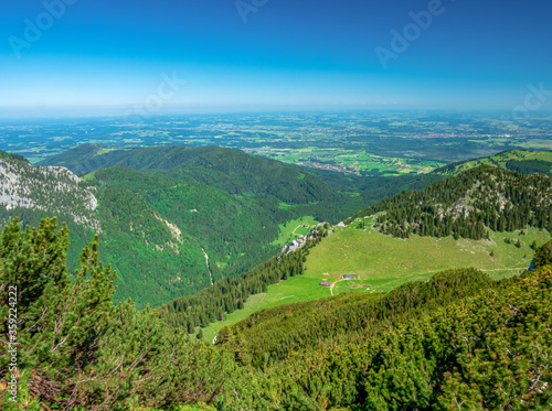 The Bavarian Wendelstein Mountain area with a great Mountain View