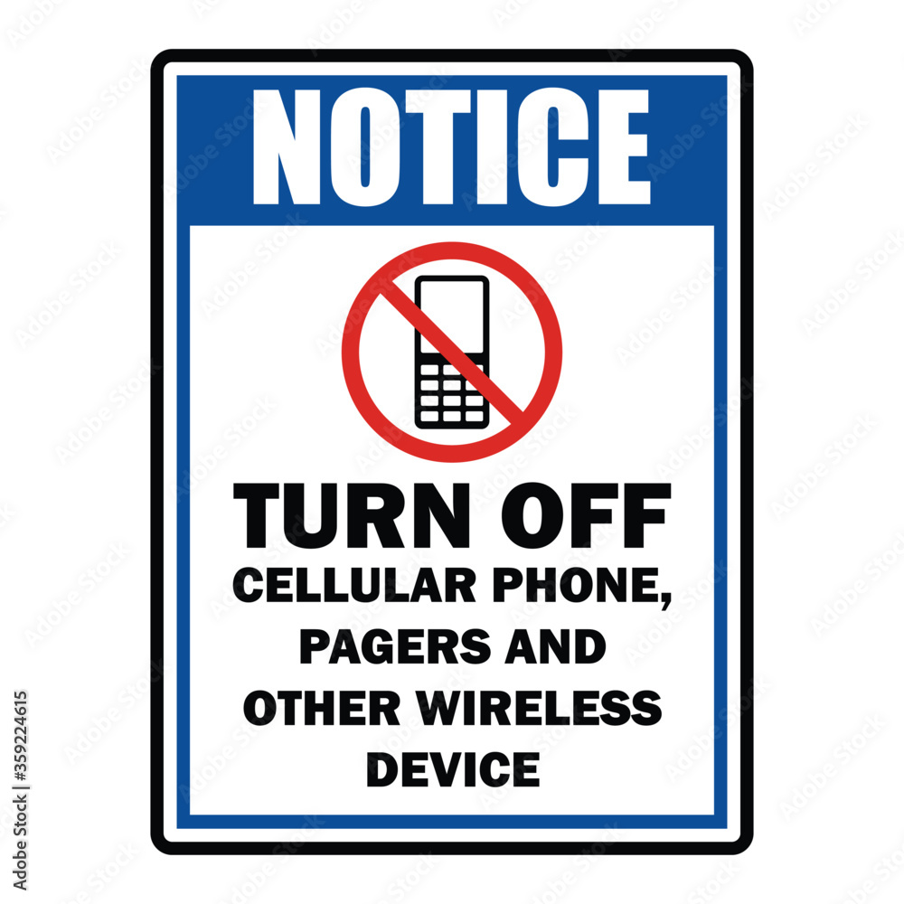 no cellular phone zone area for signboard or label. vector illustration no cellular phone zone area for signboard or label. vector illustration
