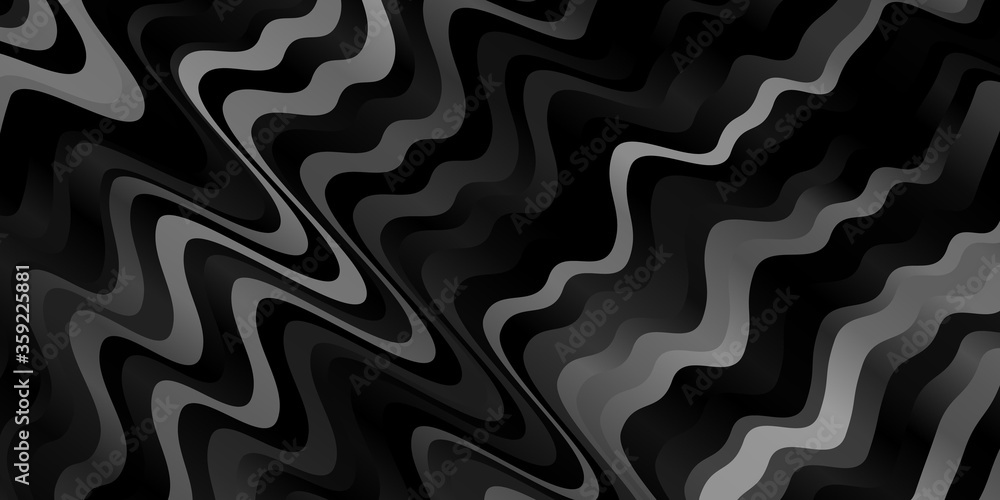 Light Gray vector background with bows. Brand new colorful illustration with bent lines. Design for your business promotion. Light Gray vector background with bows. Brand new colorful illustration with bent lines. Design for your business promotion.