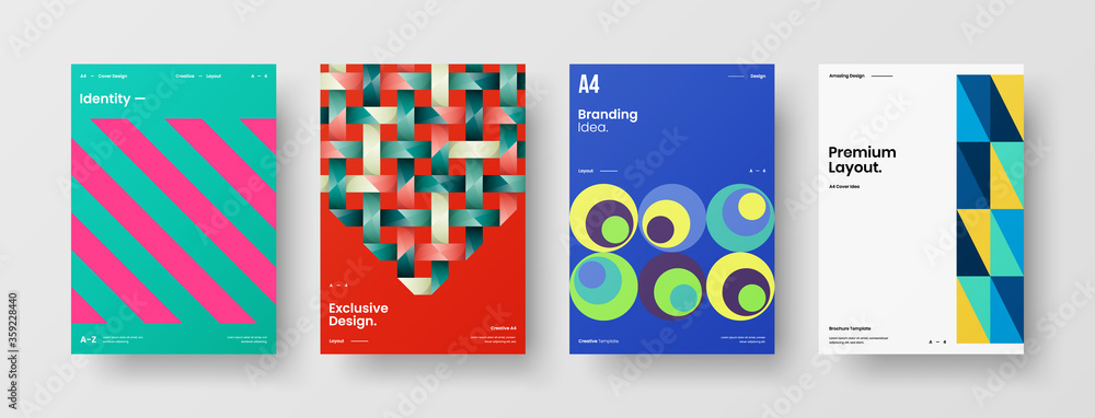 Abstract brochure cover vector design. Corporate identity geometric illustration template. Abstract brochure cover vector design. Corporate identity geometric illustration template.