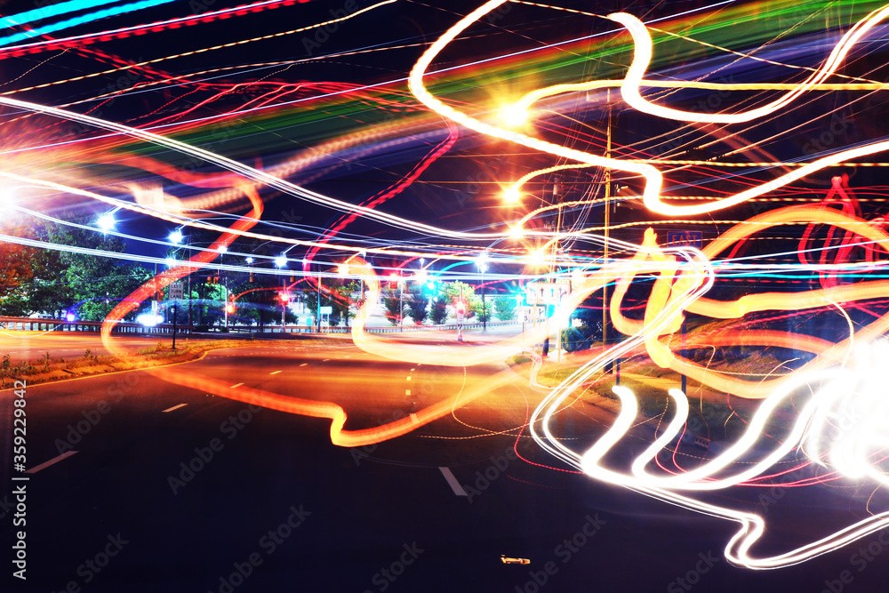 fractal realms abstraction/STREET LIGHT EFFECT fractal realms abstraction/STREET LIGHT EFFECT