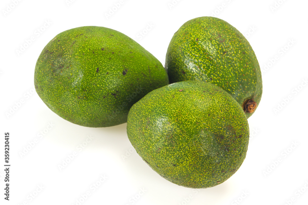 Ripe green dietary avocado - superfood Ripe green dietary avocado - superfood