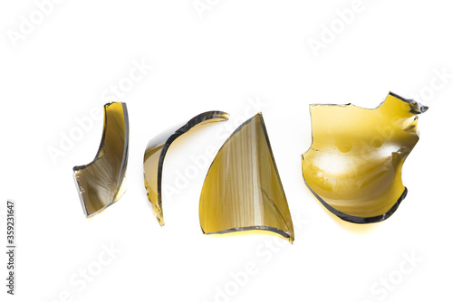Photography Shattered wine bottle