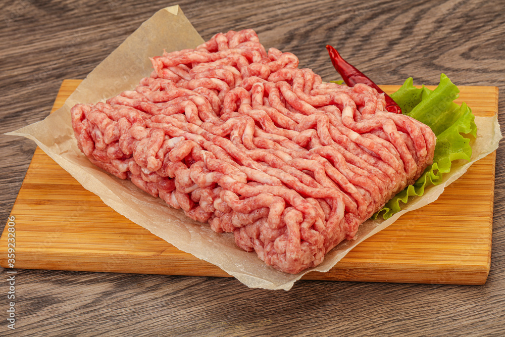 Minced meat - pork and beef Minced meat - pork and beef