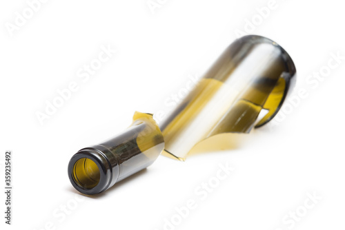 Photography Shattered wine bottle