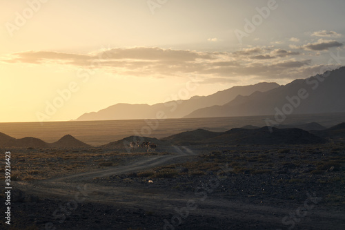 Mountains in the West of China, Xinjiang.