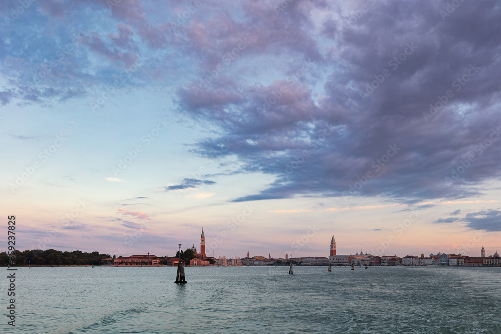 Fototapeta premium View at San Giorgio Maggiore island, Venice, Italy