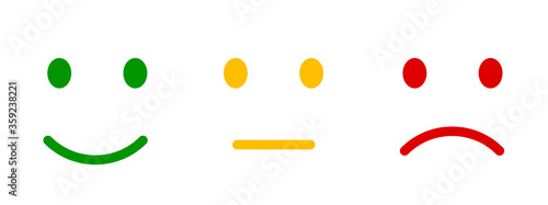 Quality and feedback icons - stock vector