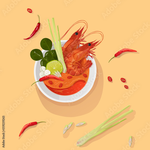 thaifood tom yum Kung 01