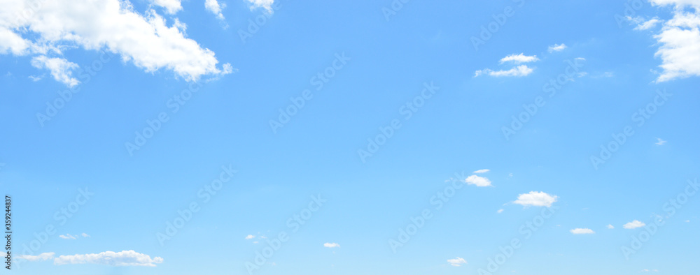 blue sky, white clouds, heaven. Beautiful background blue sky, white clouds, heaven. Beautiful background