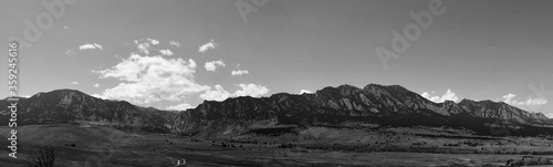 The Flatirons Rocky Mountains