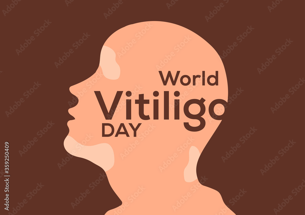world vitiligo day poster
