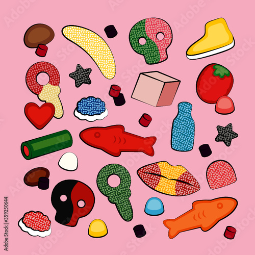 pick and mix candy set