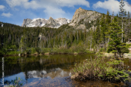 Fern Lake in Rocky Mountain National Park © rondakimbrow