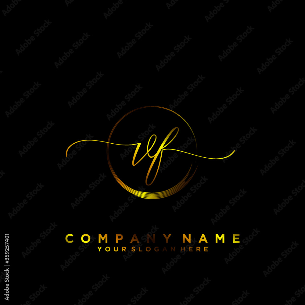 VF Initial handwriting logo vector
VF Initial handwriting logo vector