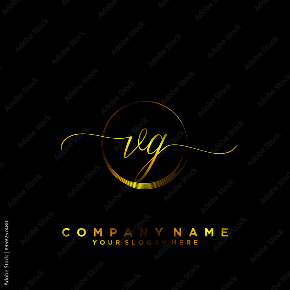 VG Initial handwriting logo vector
VG Initial handwriting logo vector