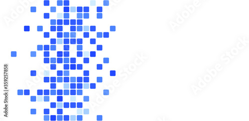 abstract blue background with squares