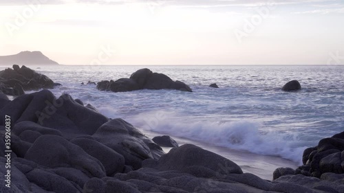 Wallpaper Mural sunset at the beach Torontodigital.ca