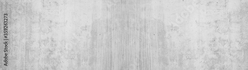 White gray concrete stone cement wall banner background panorama long 