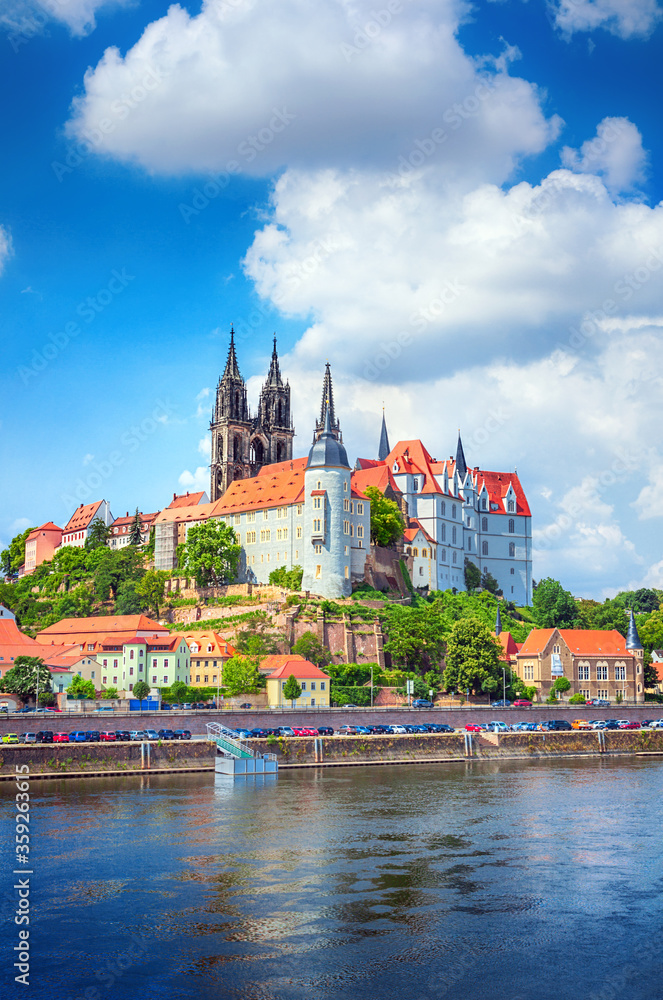 Fototapeta premium View of Meissen Castle, Germany