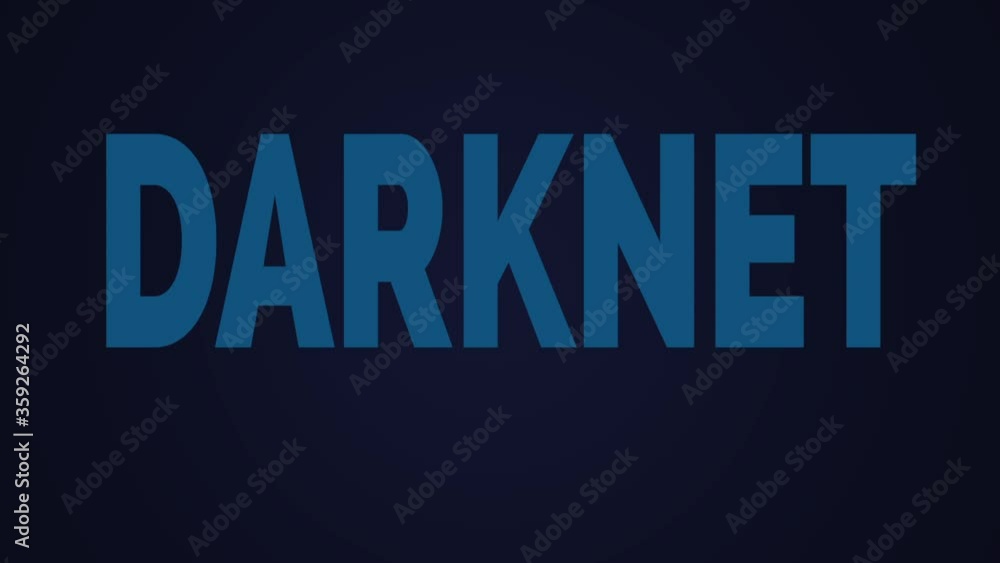 Darknet animated word. Kinetic typography. Darknet animated word. Kinetic typography.