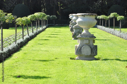 statue in garden