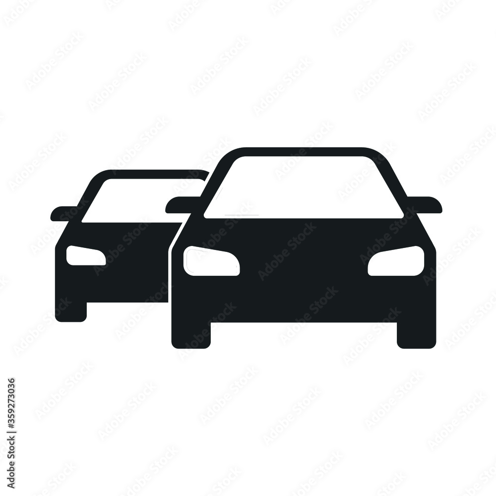 two cars icon