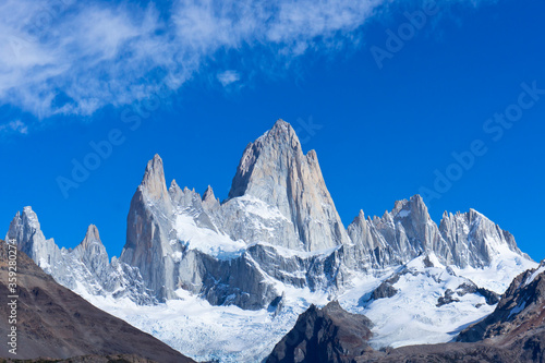 Monte Fitz Roy  Patagonia  Argentina  South America
