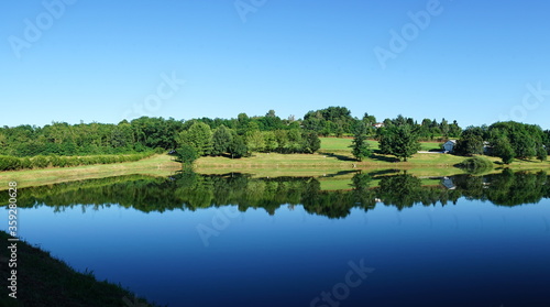 Lake in the park