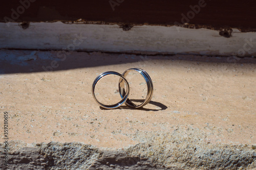 wedding rings are a symbol of eternal love