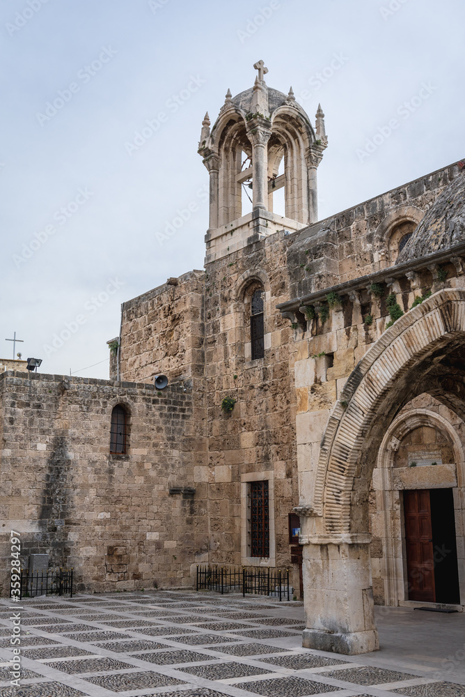 St John Marcus Maronite Church in Byblos, Lebanon, one of the oldest city in the world
