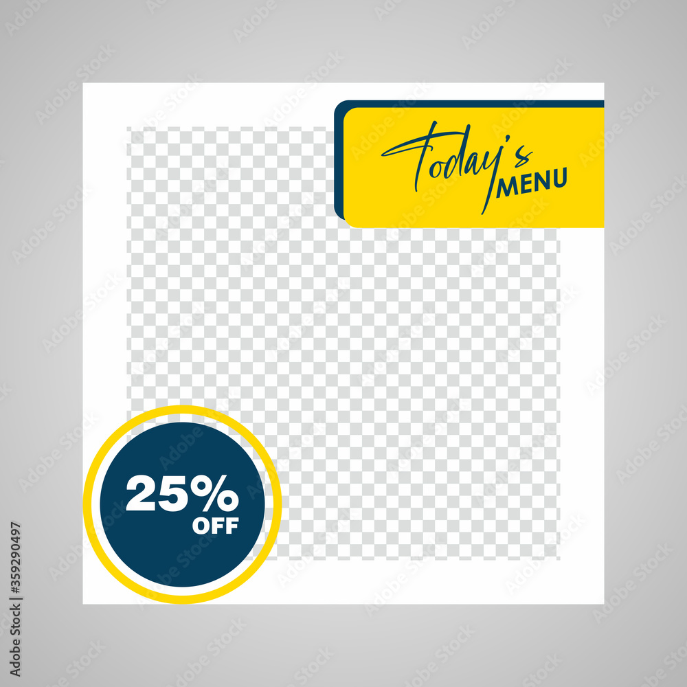 Set of Editable minimal square banner template. Suitable for social media post and web internet ads. Vector illustration with photo college. Set of Editable minimal square banner template. Suitable for social media post and web internet ads. Vector illustration with photo college.
