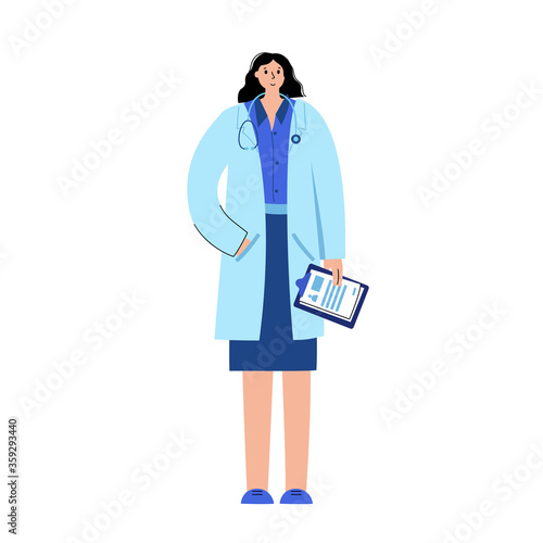 Clinic and doctor concept