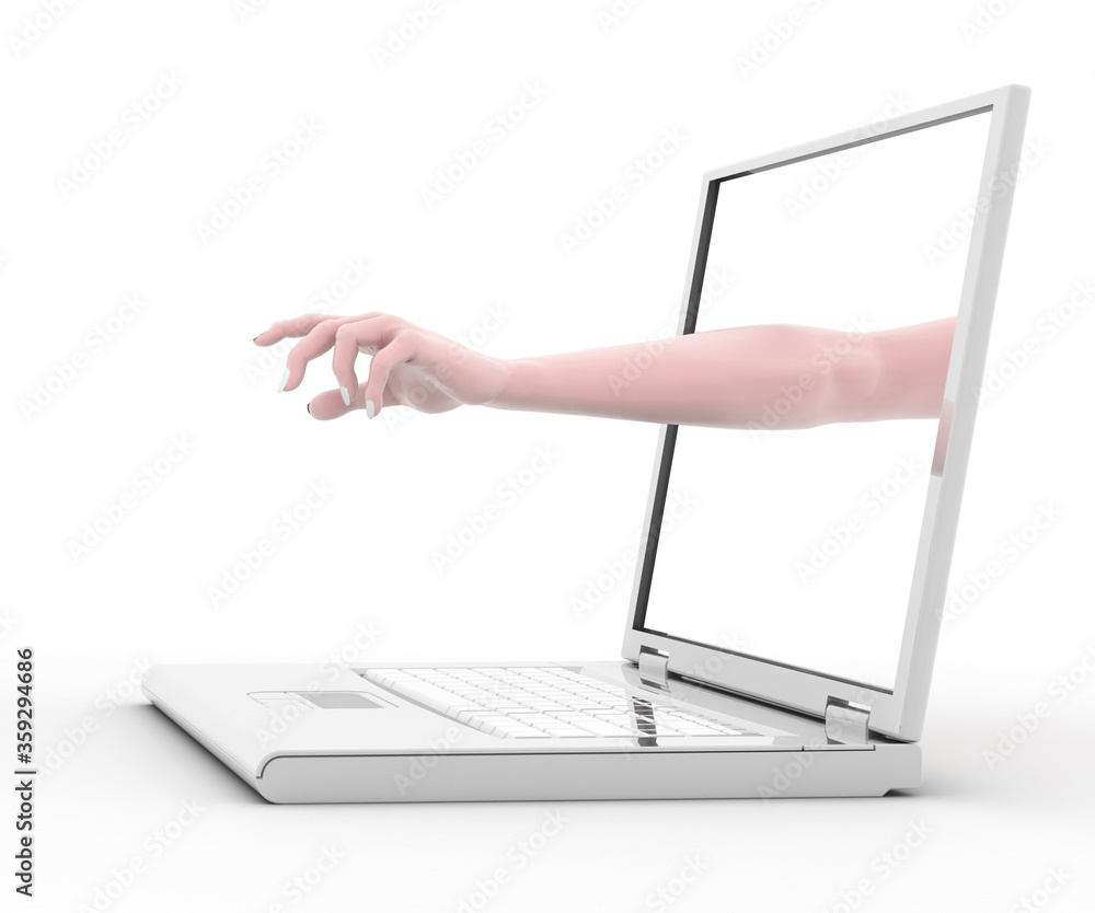 Abstract computer technology image, original 3d rendering Abstract computer technology image, original 3d rendering