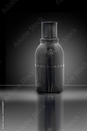 bottle of aftershave