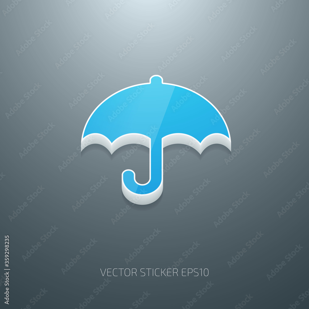 vector umbrella 3d icon vector umbrella 3d icon