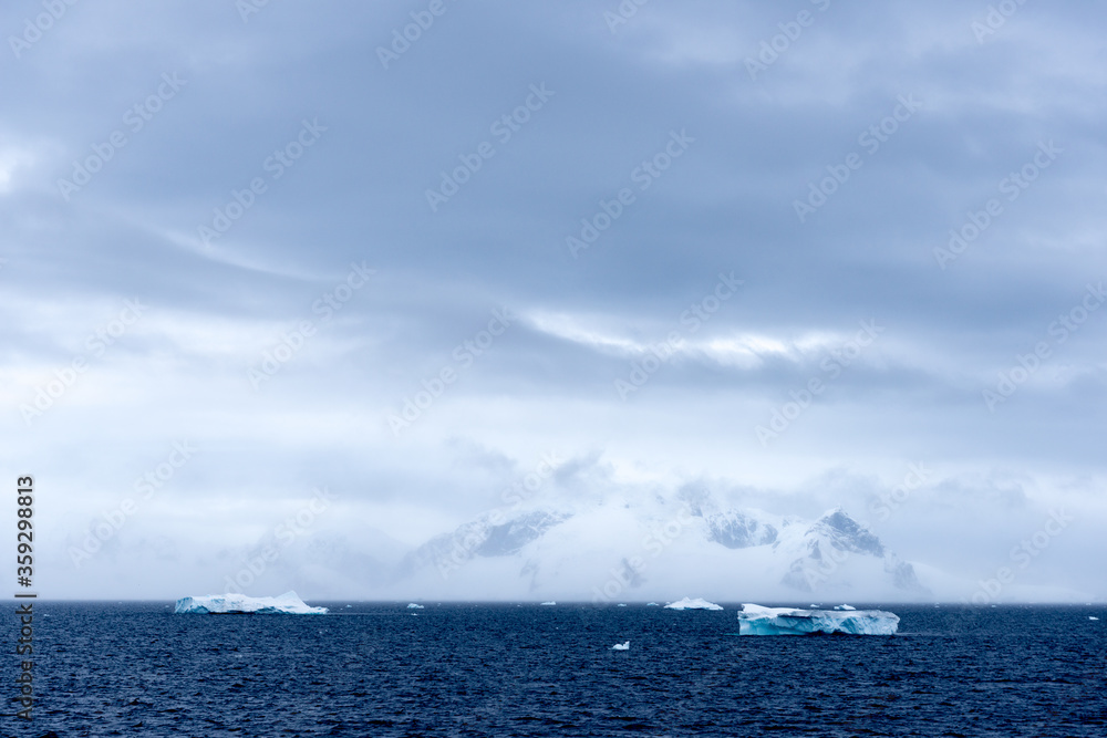 Huge iceberg in Antarctica