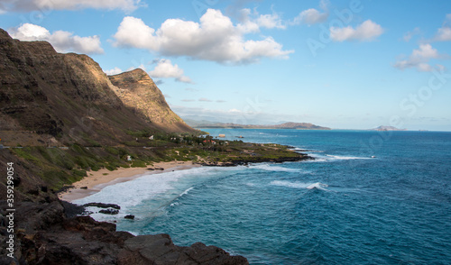 view of coast in Hawaii